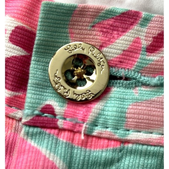NEW Lilly Pulitzer Scalloped Buttercup Shorts Lovebirds Pink Women's 2 - Picture 3 of 12